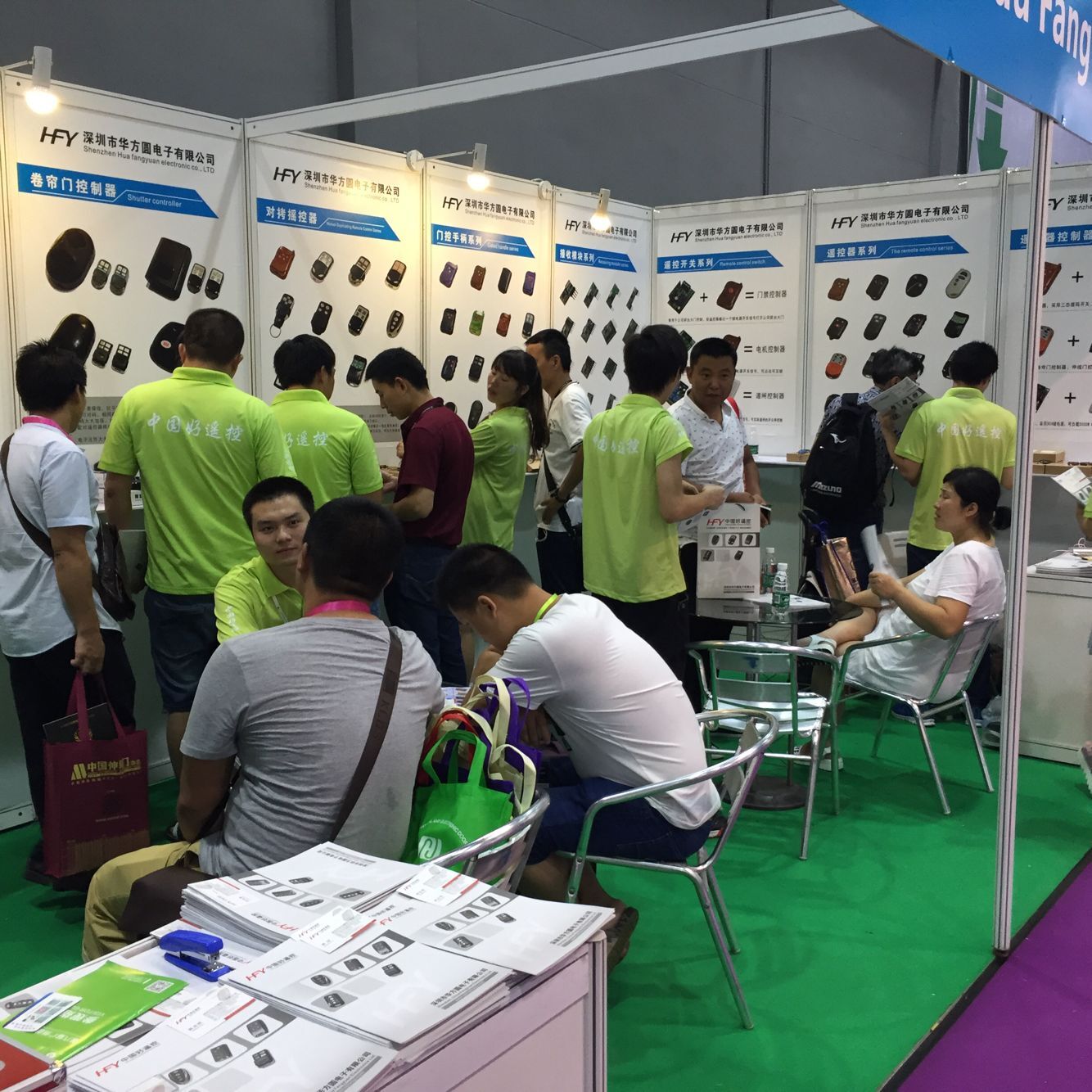 2016年门窗展现场